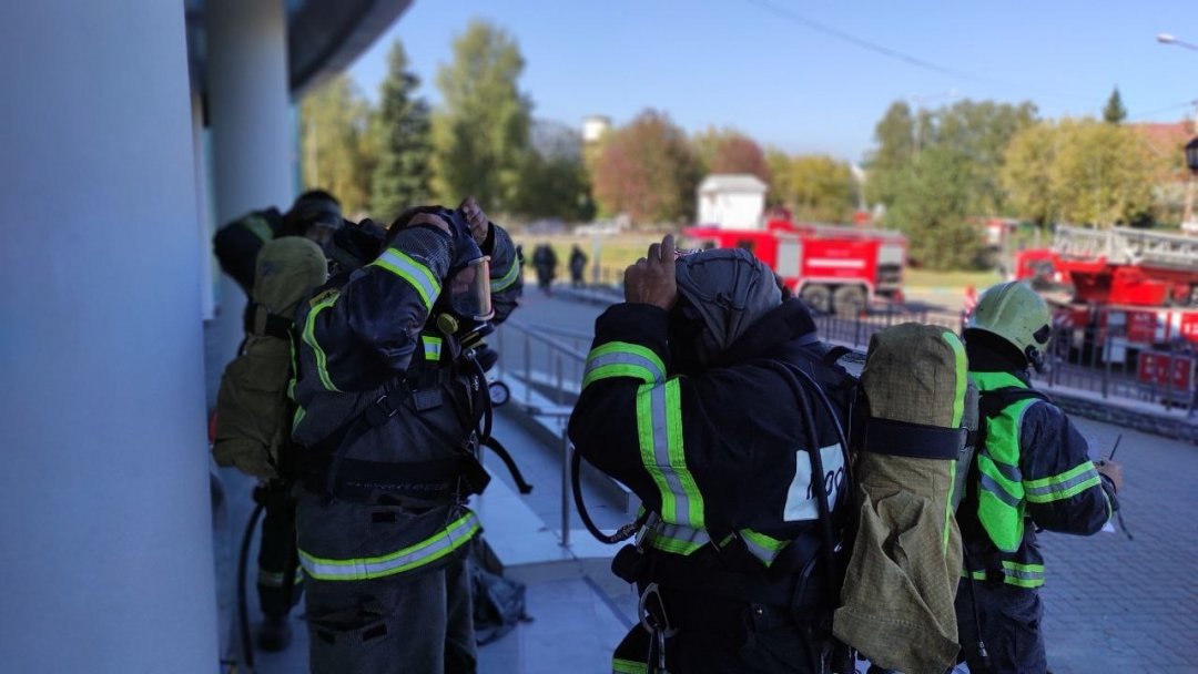 В ФОК «Обухово» проведены пожарные учения